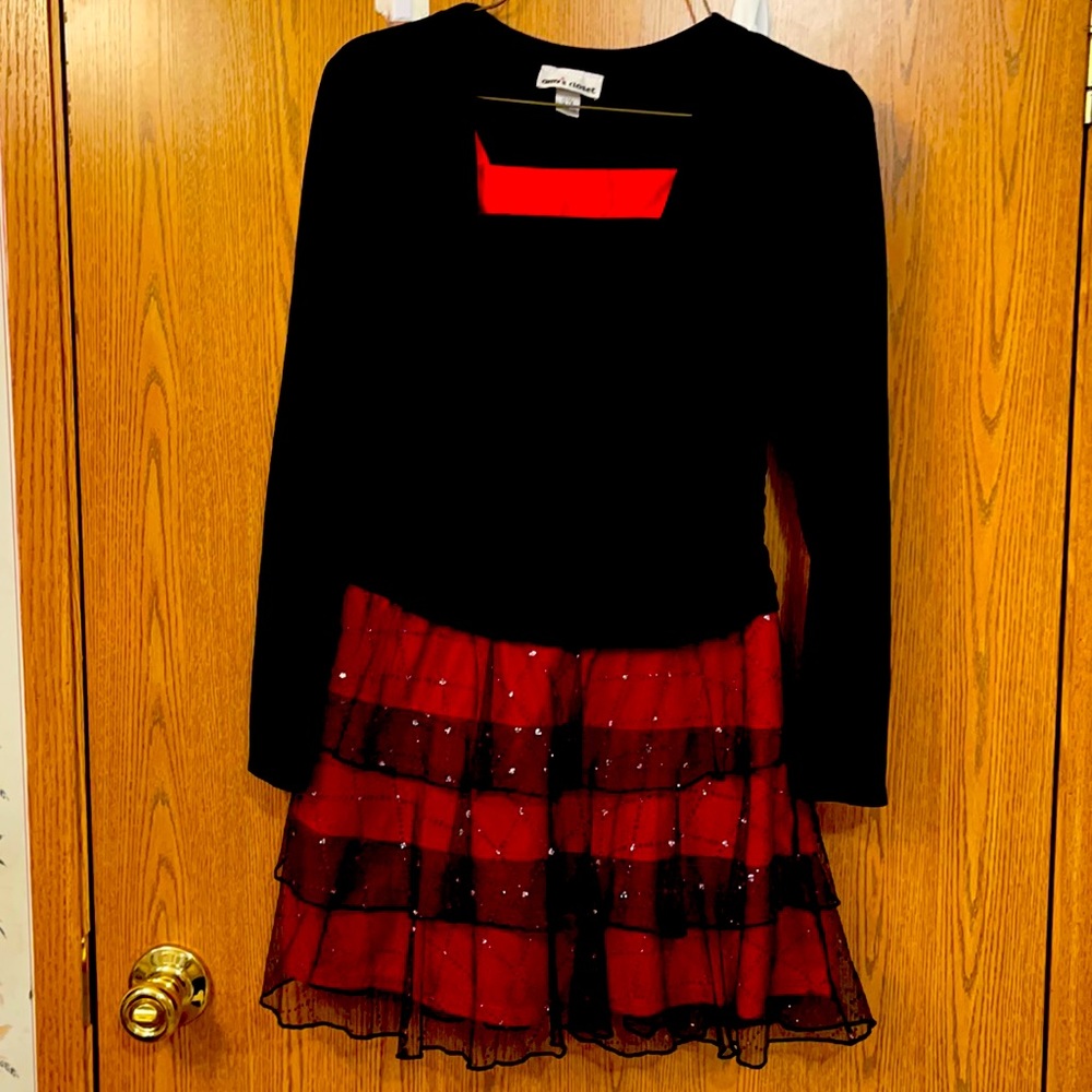 🎉3 for $25🎉 Red & Black Dress